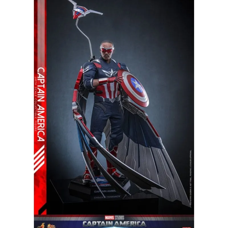 Hot Toys Superhéroes Marvel|Coleccionismo Marvel^Figura Articulada Captain America 30 cm