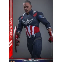 Hot Toys Superhéroes Marvel|Coleccionismo Marvel^Figura Articulada Captain America 30 cm
