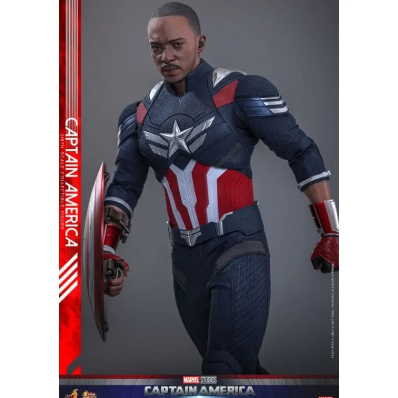 Hot Toys Superhéroes Marvel|Coleccionismo Marvel^Figura Articulada Captain America 30 cm