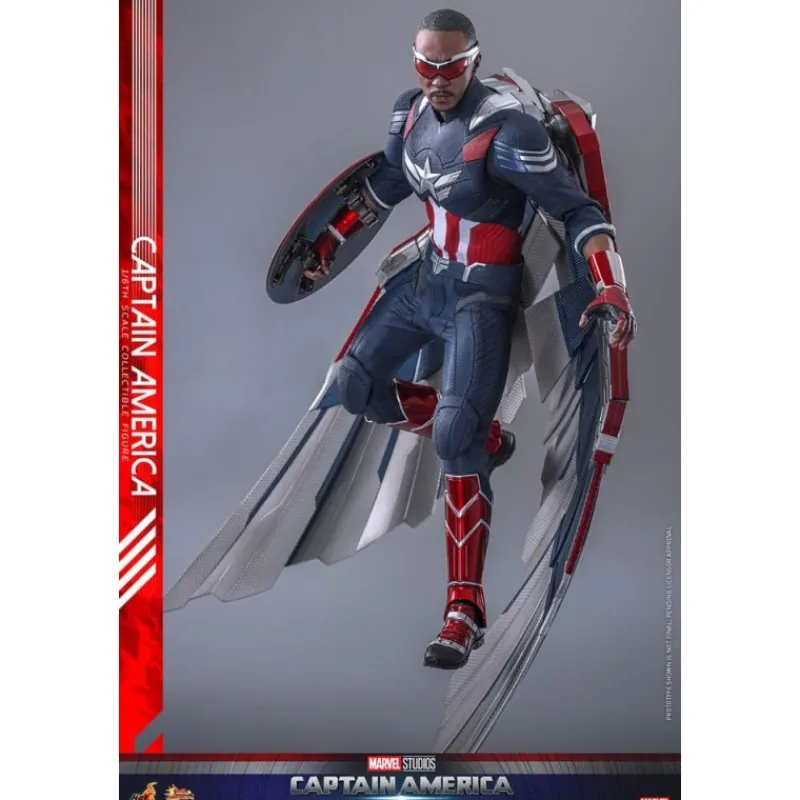 Hot Toys Superhéroes Marvel|Coleccionismo Marvel^Figura Articulada Captain America 30 cm