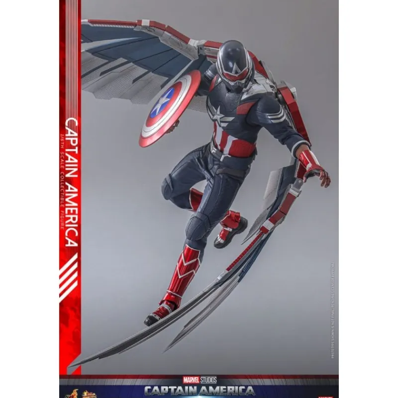 Hot Toys Superhéroes Marvel|Coleccionismo Marvel^Figura Articulada Captain America 30 cm
