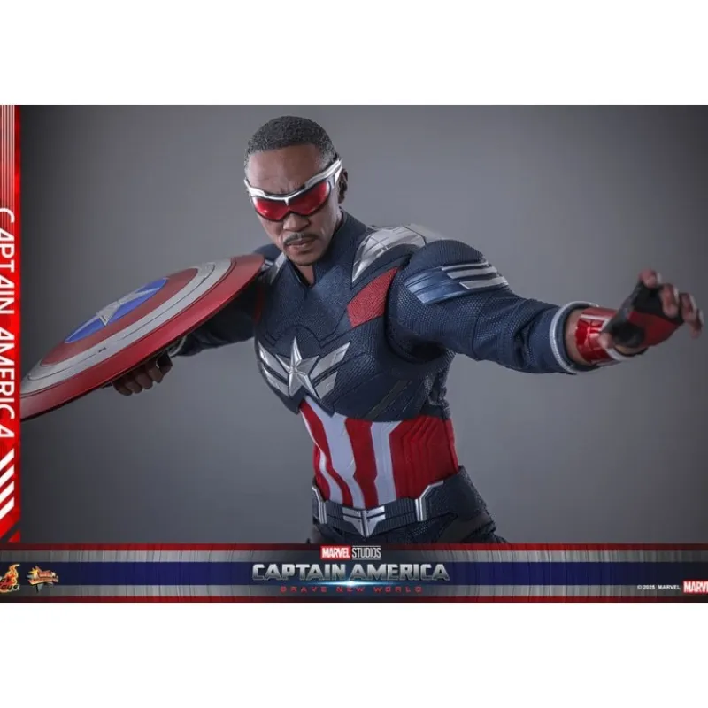 Hot Toys Superhéroes Marvel|Coleccionismo Marvel^Figura Articulada Captain America 30 cm