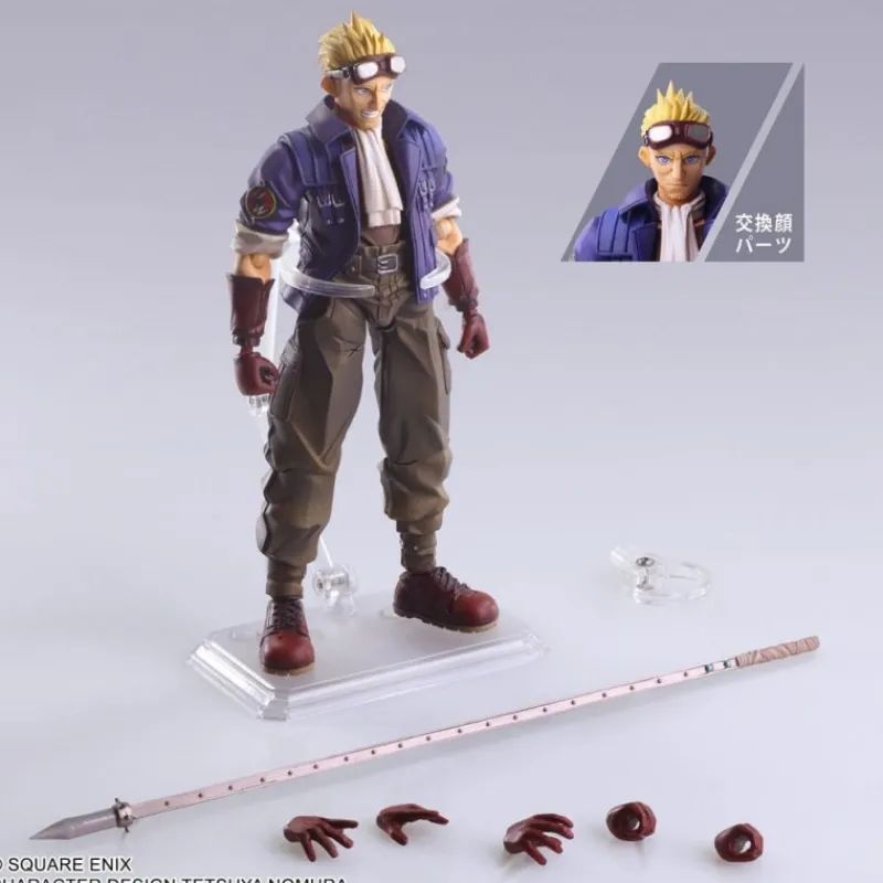 square-enix Descuentos Gaming^Figura Articulada Cid Highwind 15 cm Final Fantasy VII