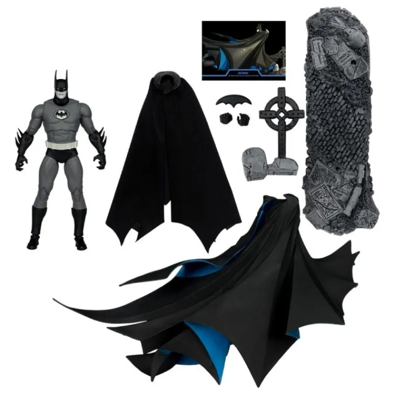 McFarlane Toys Regalos De Superhéroes Dc|Figuras Dc^Figura articulada de Batman Year Two edición Gold Label 18 cm