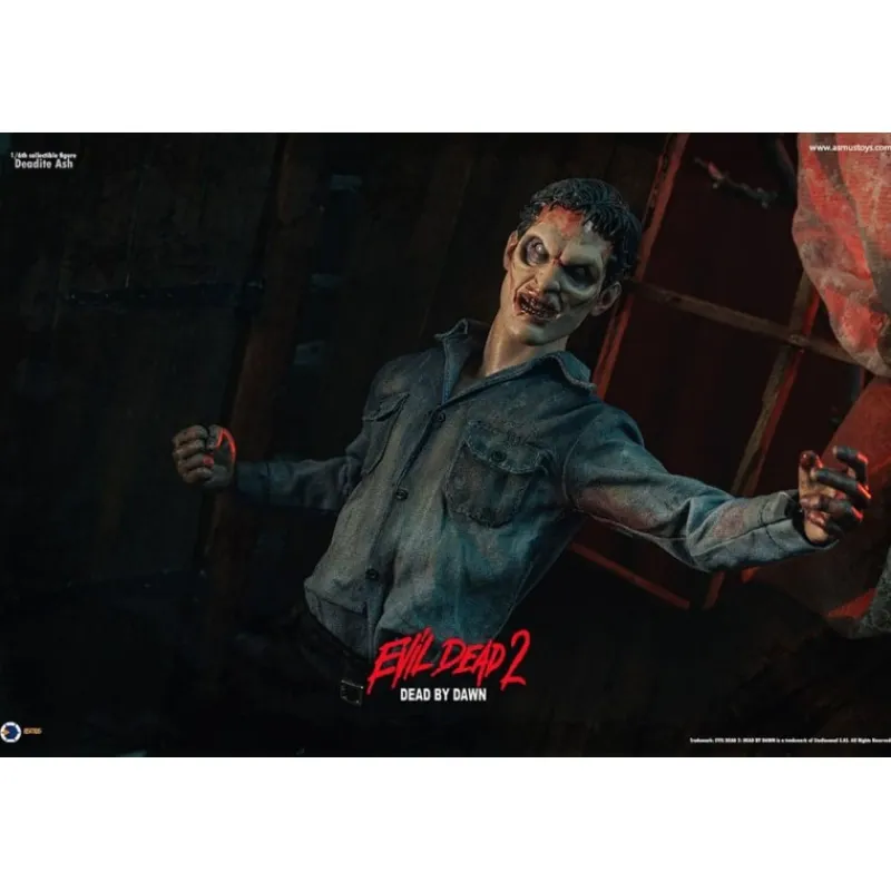 Asmus Collectible Toys Más Regalos De Cine De Terror |Coleccionismo De Miedo Y Terror^Figura articulada Deadite Ash 31 cm de Terroríficamente muertos
