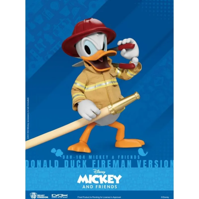 Discount Figura articulada Donald Duck Fireman 24 cm Películas Y Personajes De Disney ·Mickey & Minnie|Figuras Disney De Colección