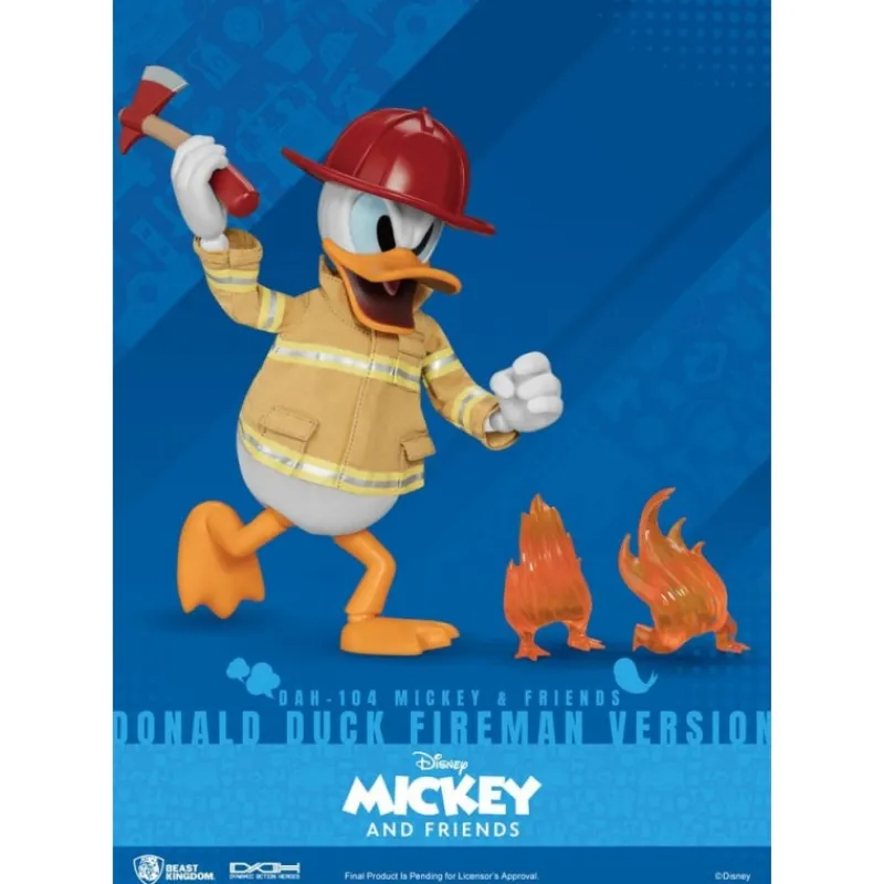 Discount Figura articulada Donald Duck Fireman 24 cm Películas Y Personajes De Disney ·Mickey & Minnie|Figuras Disney De Colección