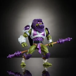 Mattel Las Tortugas Ninja^Figura Articulada Donatello MOTU x TMNT de 14 cm