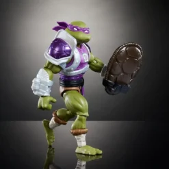 Mattel Las Tortugas Ninja^Figura Articulada Donatello MOTU x TMNT de 14 cm
