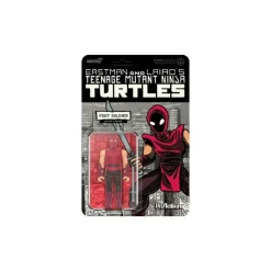New Figura Articulada Foot Soldier ReAction Wave 11 - Comic Color Las Tortugas Ninja