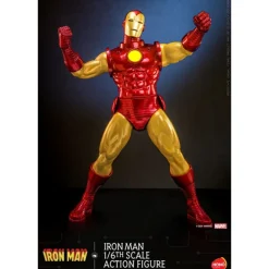 Outlet Figura articulada Iron Man 1/6 con LED 32 cm Superhéroes Marvel|Coleccionismo Marvel