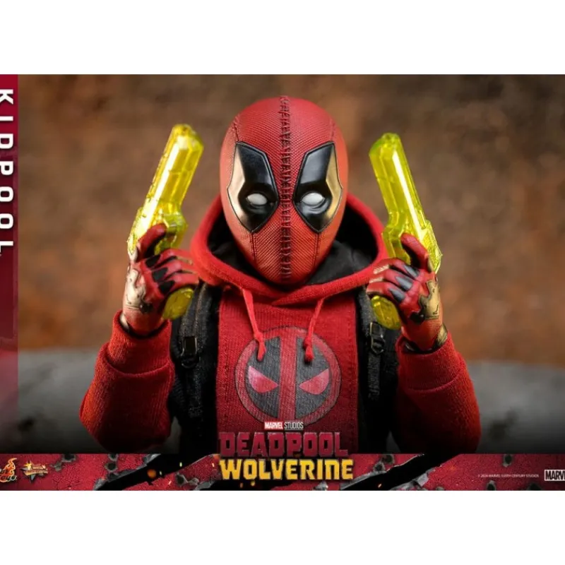 Hot Toys Superhéroes Marvel|Coleccionismo Marvel^Figura articulada Kidpool 22 cm de Deadpool y Wolverine