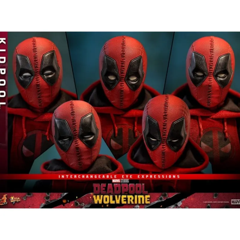 Hot Toys Superhéroes Marvel|Coleccionismo Marvel^Figura articulada Kidpool 22 cm de Deadpool y Wolverine
