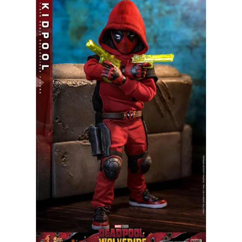 Hot Toys Superhéroes Marvel|Coleccionismo Marvel^Figura articulada Kidpool 22 cm de Deadpool y Wolverine