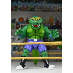 Figura articulada Leatherhead 18 cm TMNT Archie Comics Las Tortugas Ninja