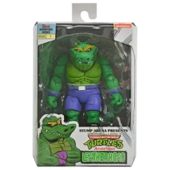 Figura articulada Leatherhead 18 cm TMNT Archie Comics Las Tortugas Ninja