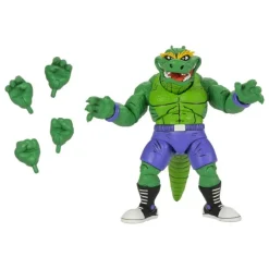 Figura articulada Leatherhead 18 cm TMNT Archie Comics Las Tortugas Ninja