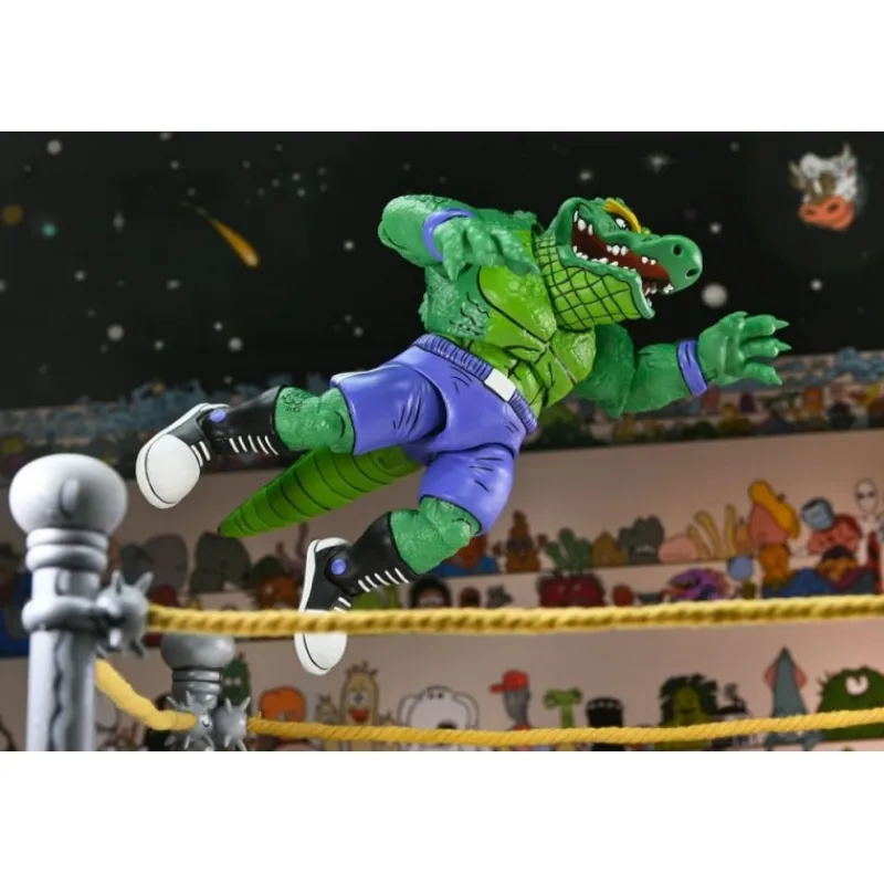 Figura articulada Leatherhead 18 cm TMNT Archie Comics Las Tortugas Ninja