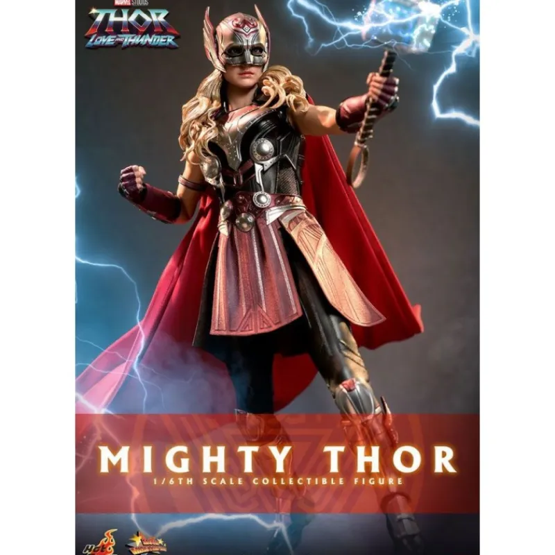 Hot Toys Superhéroes Marvel|Coleccionismo Marvel^Figura articulada Mighty Thor 29 cm de