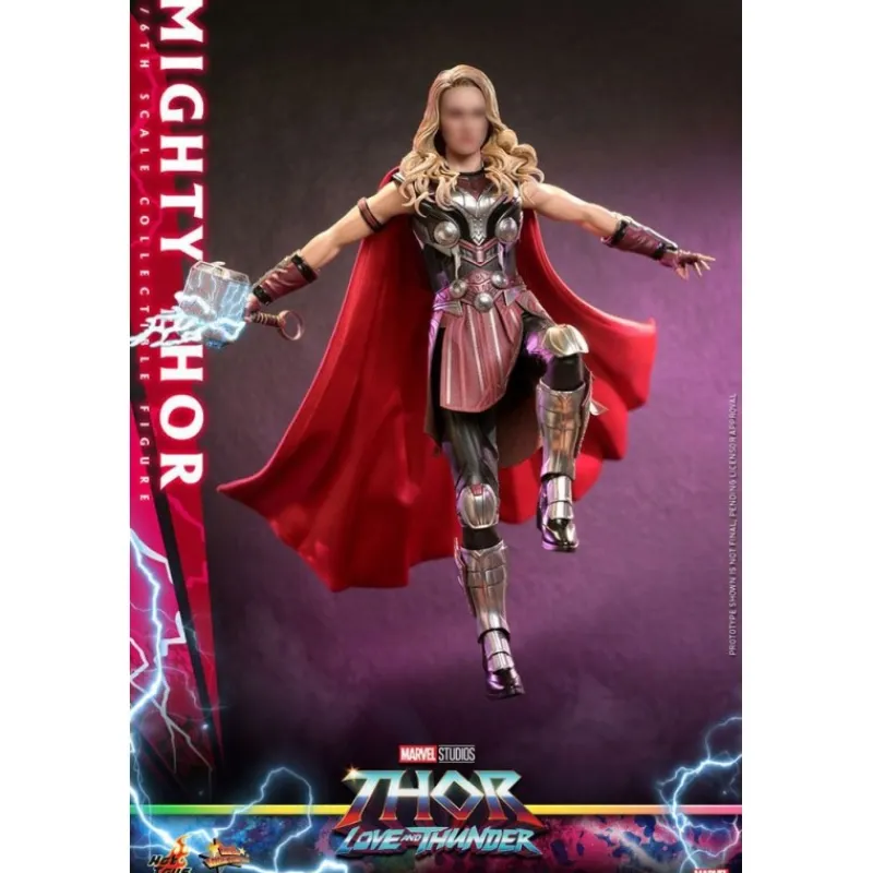 Hot Toys Superhéroes Marvel|Coleccionismo Marvel^Figura articulada Mighty Thor 29 cm de