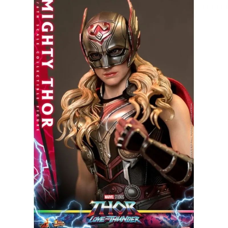 Hot Toys Superhéroes Marvel|Coleccionismo Marvel^Figura articulada Mighty Thor 29 cm de