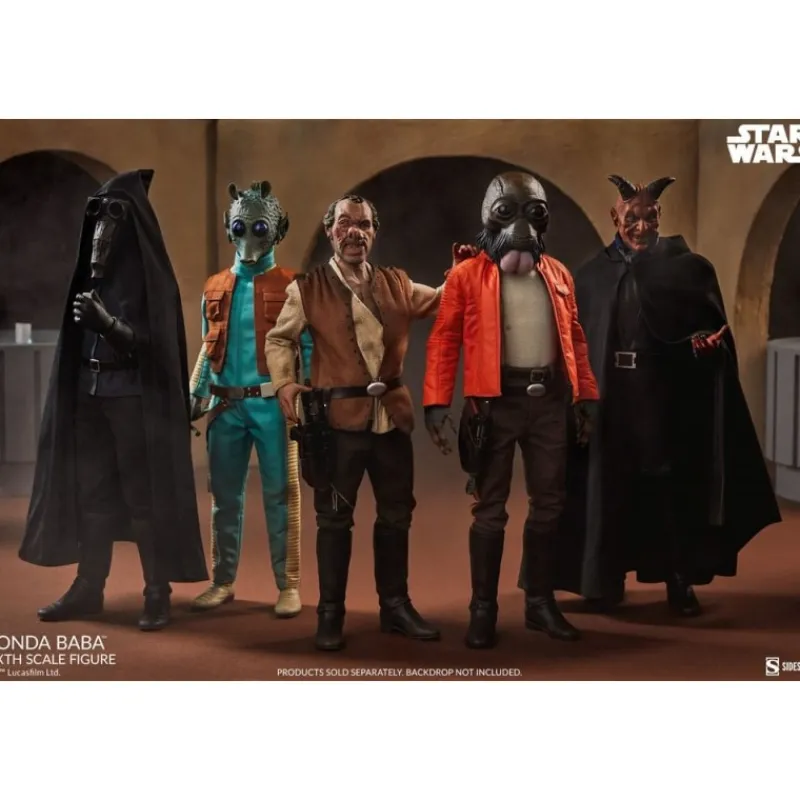 Sideshow Collectibles Replicas Y Coleccionismo Star Wars ^Figura articulada Star Wars Ponda Baba 30 cm