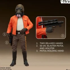 Sideshow Collectibles Replicas Y Coleccionismo Star Wars ^Figura articulada Star Wars Ponda Baba 30 cm