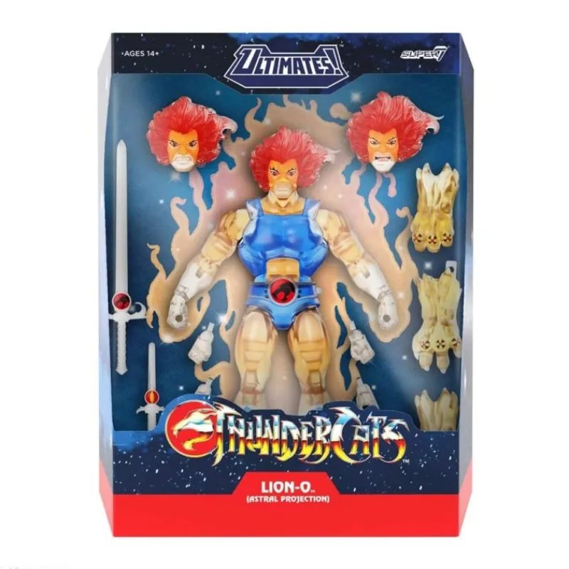 Outlet Figura Articulada Thundercats Ultimates Lion-O 18 cm Thundercats
