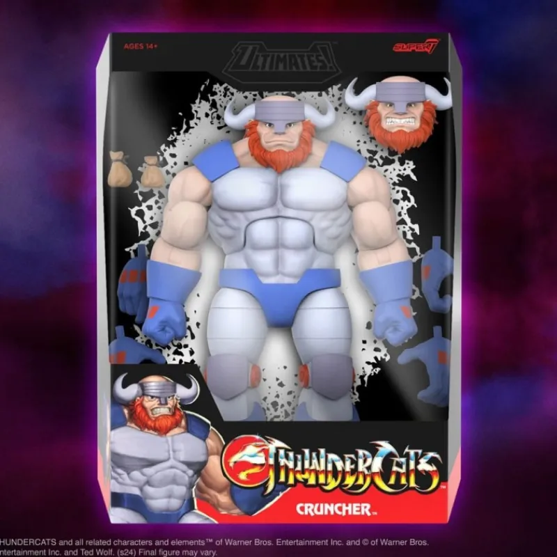 Super7 Thundercats^Figura Articulada Thundercats Cruncher Ultimates 18 cm