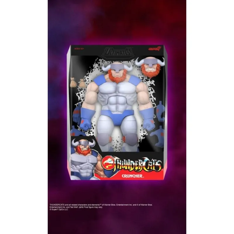 Super7 Thundercats^Figura Articulada Thundercats Cruncher Ultimates 18 cm