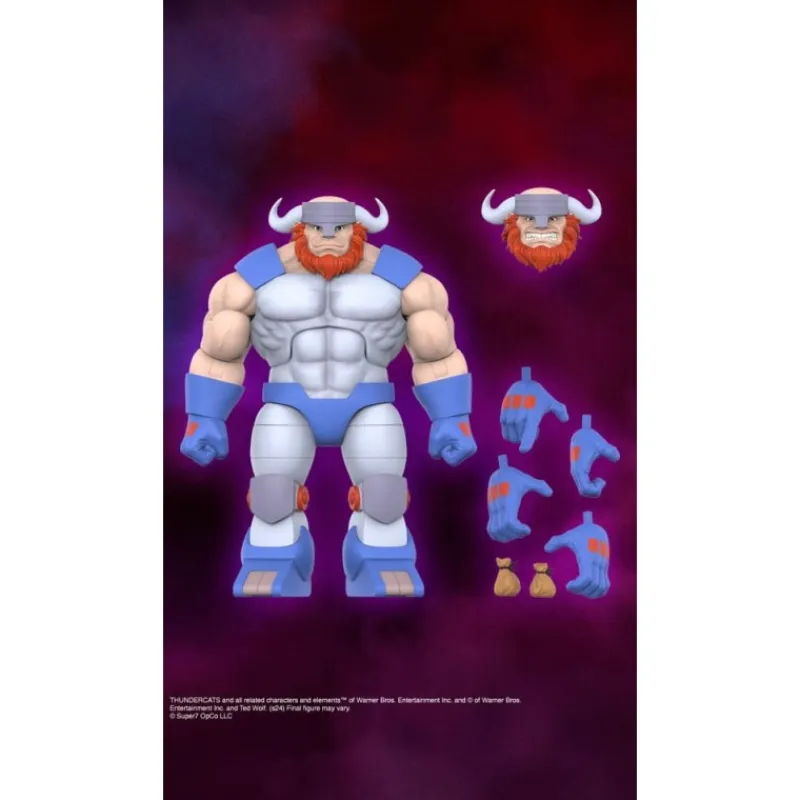 Super7 Thundercats^Figura Articulada Thundercats Cruncher Ultimates 18 cm