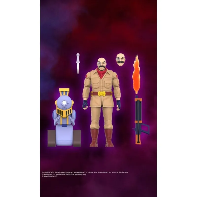 Super7 Thundercats^Figura Articulada Thundercats Ultimates Safari Joe 18 cm por