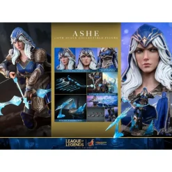 Hot Toys Descuentos Gaming^Figura Ashe 28 cm League of Legends Video Game Masterpiece 1/6