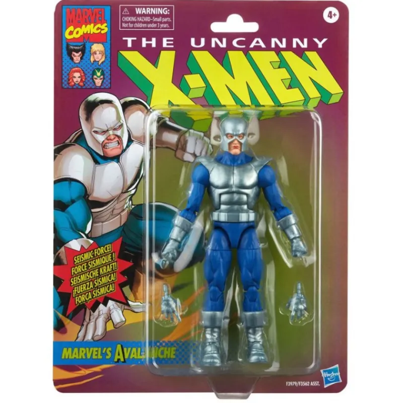 Hasbro Coleccionismo Marvel^Figura Avalancha X-Men Marvel Legends