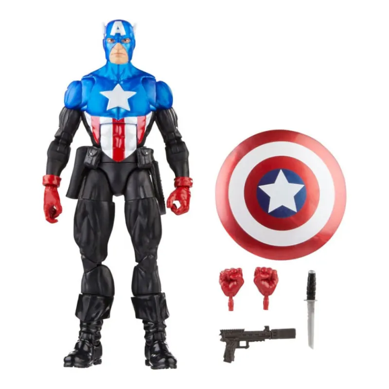 Hasbro Coleccionismo Marvel^Figura Avengers: Beyond Earth'S Mightiest Marvel Legends Captain America (Bucky Barnes) 15 Cm