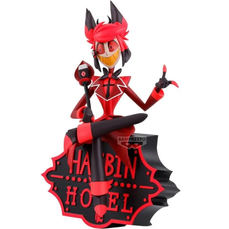 Banpresto Regalos De Otras Series^Figura Hazbin Hotel Alastor 9cm Coleccionable