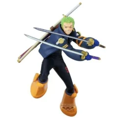 Best Figura Roronoa Zoro One Piece Battle Record 16 cm Figuras One Piece|Katanas One Piece