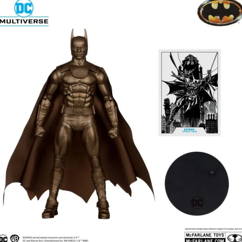 McFarlane Toys Regalos De Superhéroes Dc|Figuras Dc^Figura Batman (1989) DC Multiverse Platinum Edition 18 cm