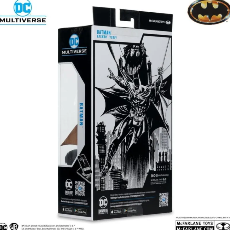 McFarlane Toys Regalos De Superhéroes Dc|Figuras Dc^Figura Batman (1989) DC Multiverse Platinum Edition 18 cm
