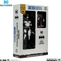 McFarlane Toys Figuras Dc^Figura Batman By Todd Mcfarlane Sketch Edition (Gold Label) 18 Cm Dc Multiverse