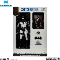 McFarlane Toys Figuras Dc^Figura Batman By Todd Mcfarlane Sketch Edition (Gold Label) 18 Cm Dc Multiverse