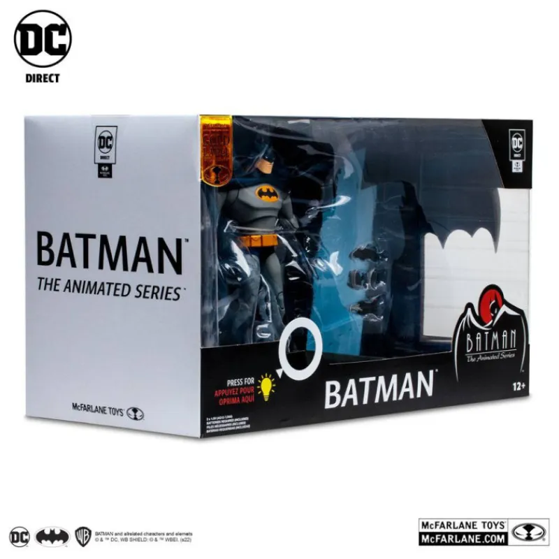 McFarlane Toys Figuras Dc^Figura Batman The Animated Series (Gold Label) 18 Cm Dc Multiverse