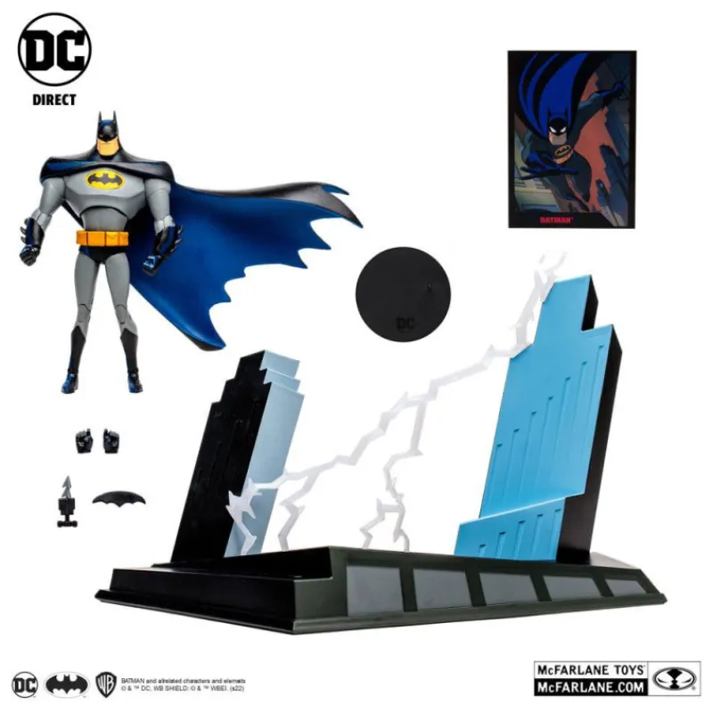 McFarlane Toys Figuras Dc^Figura Batman The Animated Series (Gold Label) 18 Cm Dc Multiverse