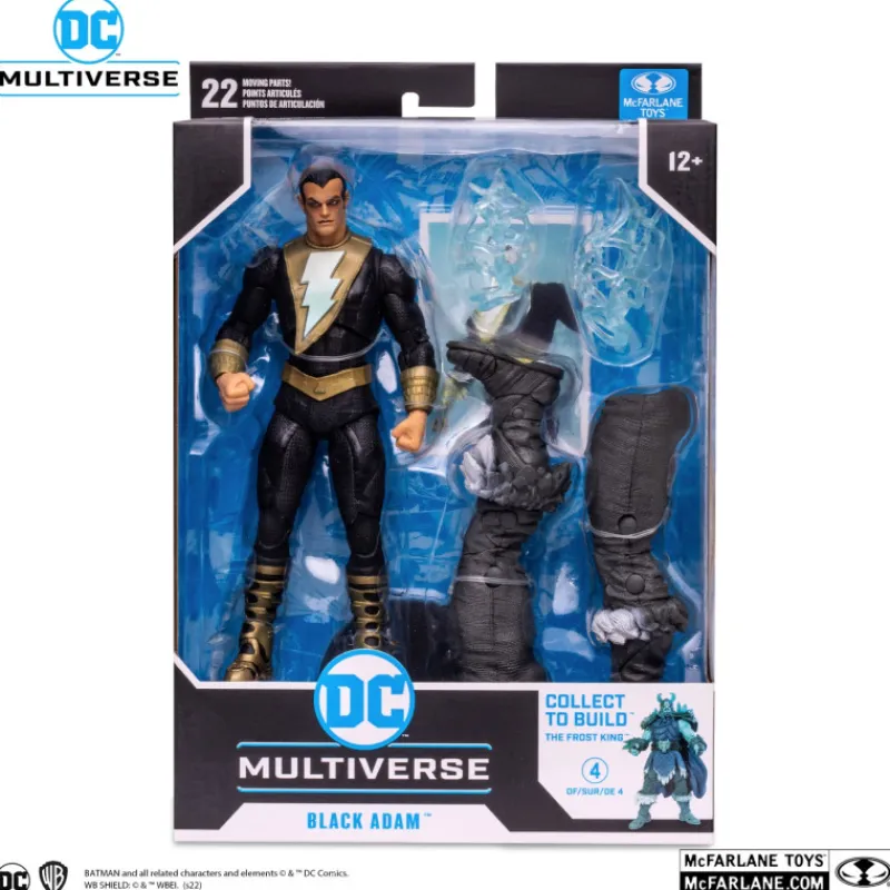 McFarlane Toys Figuras Dc^Figura Black Adam Multiverso Dc Comics