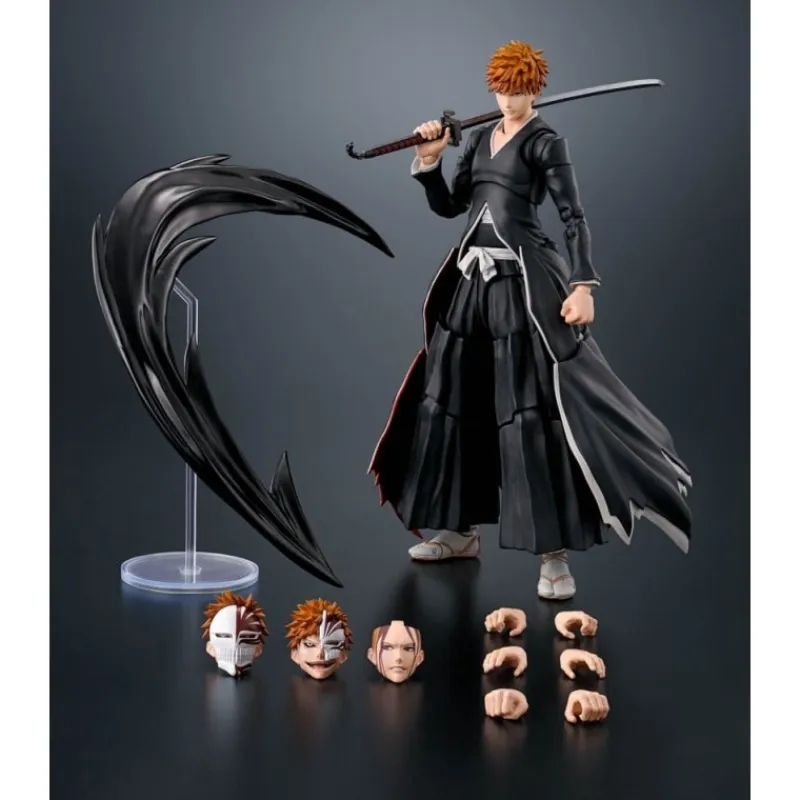 Bandai Figuras^Figura Bleach S.H. Figuarts Ichigo Kurosaki 16 cm