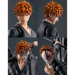 Bandai Figuras^Figura Bleach S.H. Figuarts Ichigo Kurosaki 16 cm