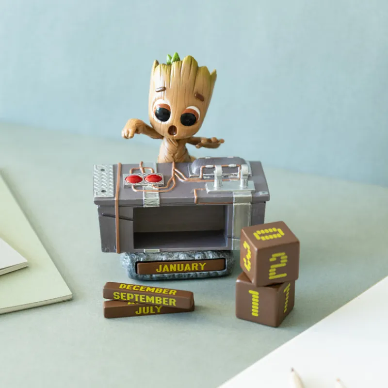 Discount Figura calendario perpetuo Groot Marvel Superhéroes Marvel|Más Regalos De Marvel