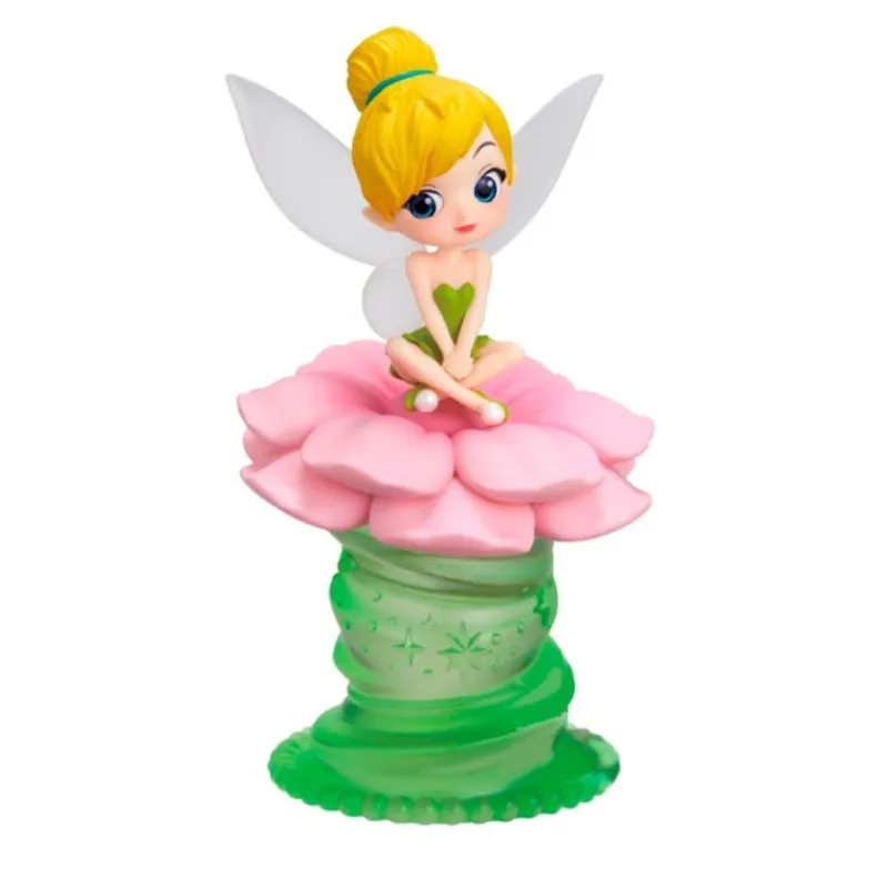 Bandai Películas Y Personajes De Disney ·Campanilla Y Peter Pan|Figuras Disney De Colección ^Figura Campanilla 10cm Banpresto Qposket Peter Pan