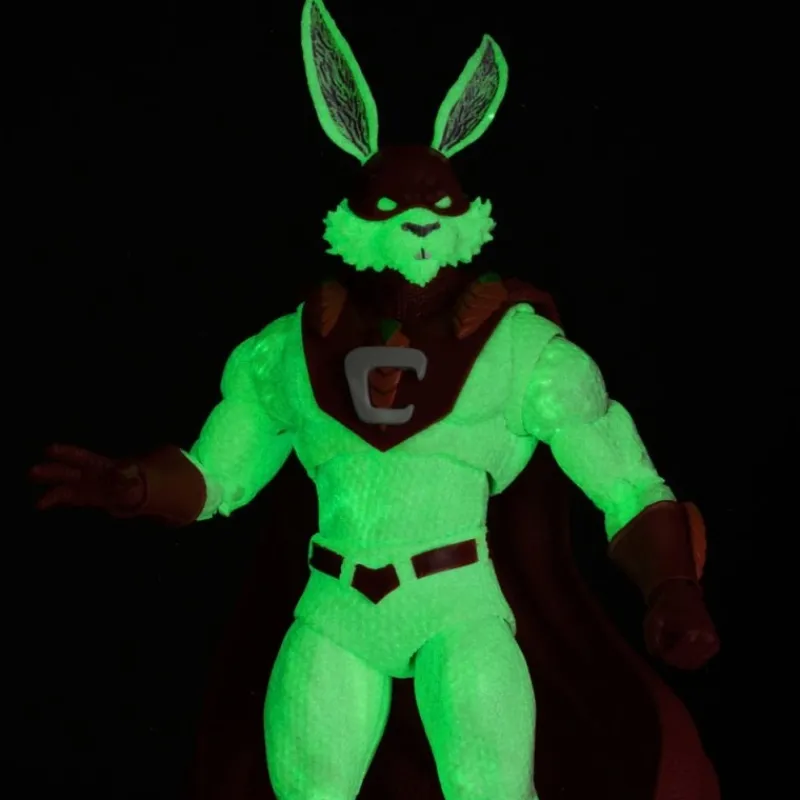 Figura Captain Carrot Glow In The Dark 18 cm - DC Multiverse Regalos De Superhéroes Dc|Figuras Dc