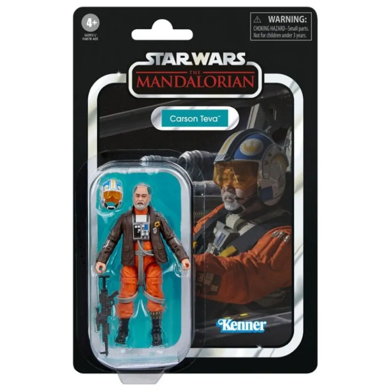 Hasbro The Mandalorian^Figura Carson Teva Star Wars: The Mandalorian Vintage Collection 10 cm